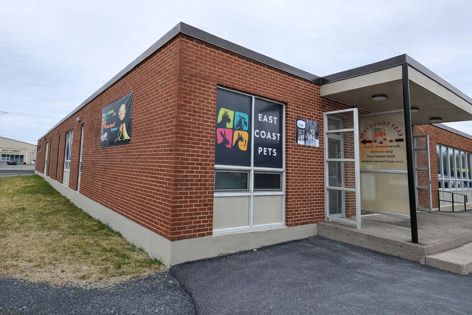 East Coast Pets storefront in Clarenville, NL